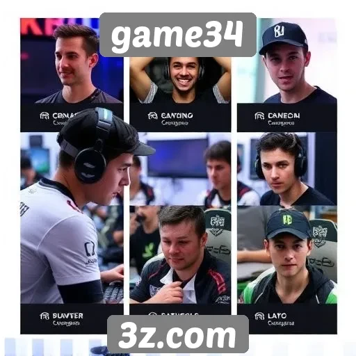 Destaques de game34 nas competições de eSports
